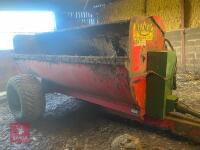 2012 BELMAC 9 CUBIC YARD DUNG SPREADER