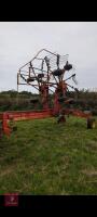 KUHN 7301 TWIN ROTOR RAKE - 2