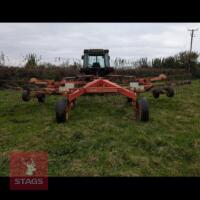 KUHN 7301 TWIN ROTOR RAKE - 5