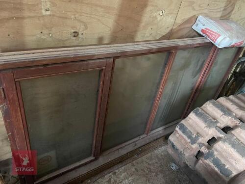 HARDWOOD DOUBLE GLAZED WINDOW