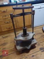 ANTIQUE CIDER PRESS - 3