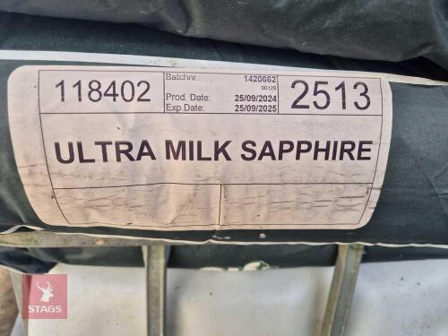 2 TON OF ULTRA MILK SAPPHIRE POWDER