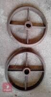 CAST IRON ROLLER RING WHEELS (S/R) - 2