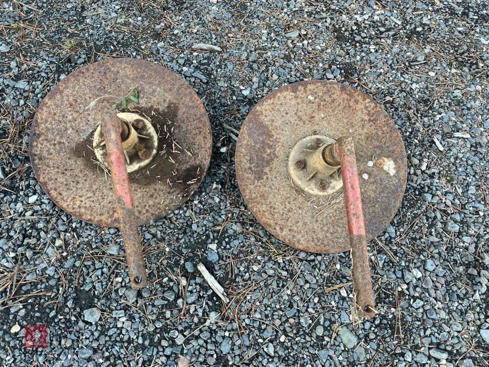 2 X TRAMLINE MARKER DISCS