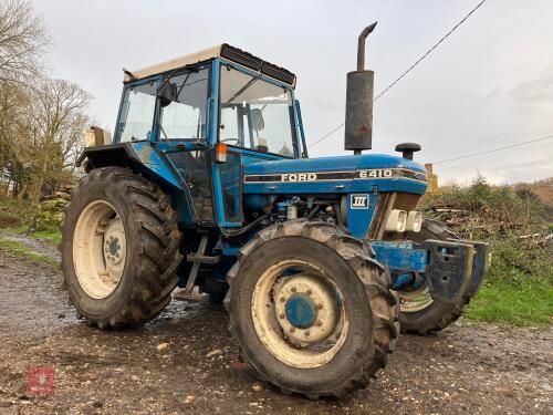 1989 FORD 6410 III 4WD TRACTOR