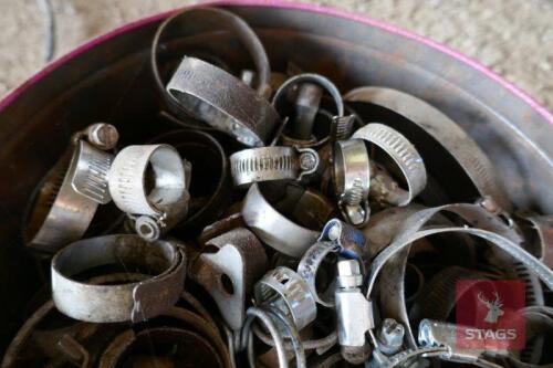 TIN OF JUBILEE CLIPS/CLAMPS