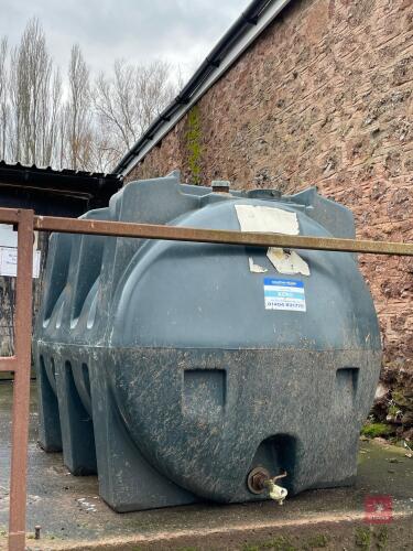 1000 LITRE HEATING OIL TANK