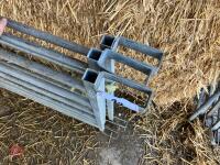 3 BATEMAN 6' GALVANISED HURDLES (44) - 6