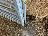 3 BATEMAN 6' GALVANISED HURDLES (44) - 7
