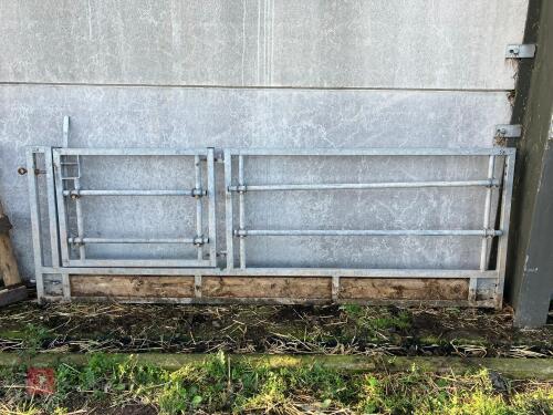 3M GALVANISED GATED FEED BARRIER (58)