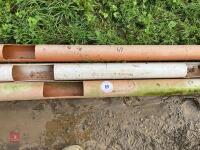 3 LENGTHS OF GUTTERING DRINKERS (69) - 6