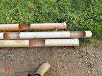 3 LENGTHS OF GUTTERING DRINKERS (69) - 8