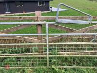 8' 1'' GALVANISED MESH GATE (71) - 3