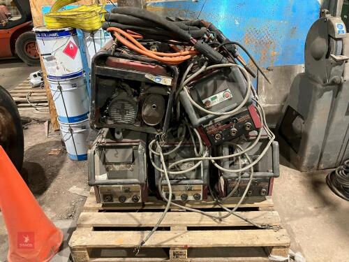 5 MIG WELDERS & GENERATOR (S/R)