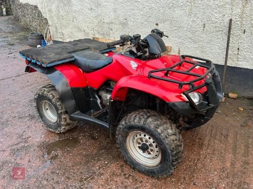 2014 HONDA FOURTRAX 250CC QUAD BIKE