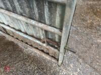 2 X 10' 6'' X 7' 6'' SHEETED GATES - 15