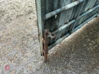 2 X 10' 6'' X 7' 6'' SHEETED GATES - 19