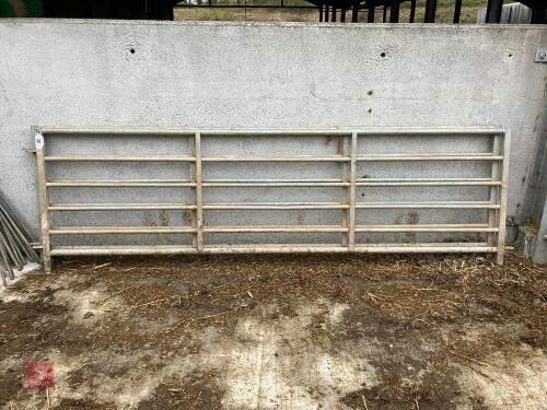 2 X 3M GALVANISED RACE HURDLE (96)