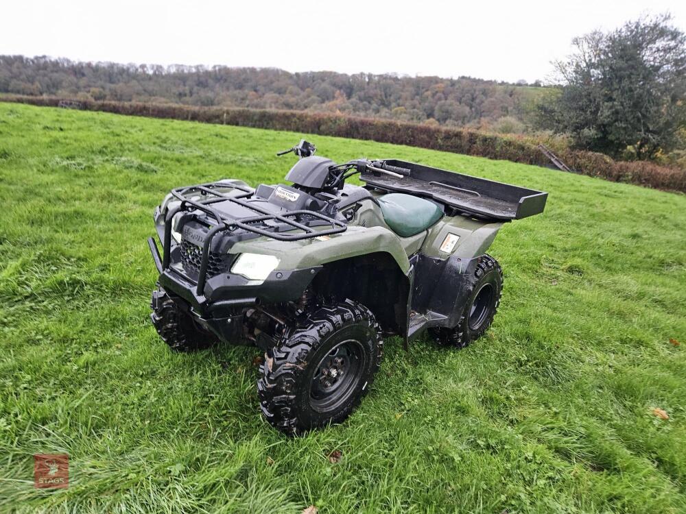 2014 HONDA TRX 420 2/4WD QUAD BIKE