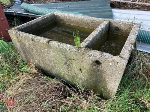 34'' CONCRETE TROUGH/PLANTER