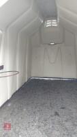 WHITE PLASTIC CALF HUTCH - 3