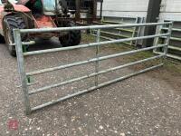 JOURDAIN HD EXPANDABLE LATCHED GALV GATE (137) *Late Reserve Added