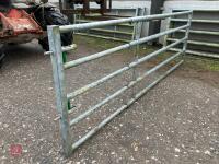 JOURDAIN HD EXPANDABLE LATCHED GALV GATE (137) *Late Reserve Added - 7