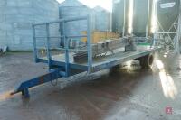 22' SINGLE AXLE BALE TRAILER - 8