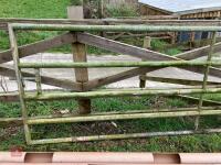 11' 6'' GALVANISED YARD GATE (145) - 6