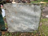 4' X 3' 10 GALVANISED CREEP GATE (155)