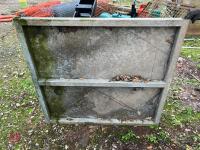 4' X 3' 10 GALVANISED CREEP GATE (161) - 4