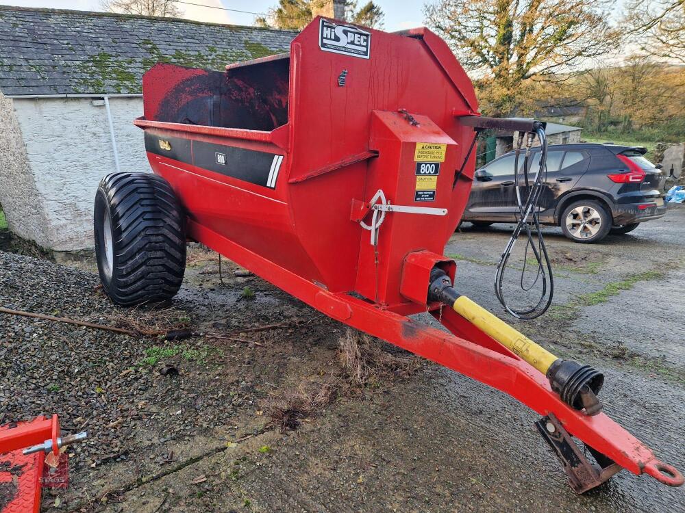 HI-SPEC 800 FYM DUNG SPREADER