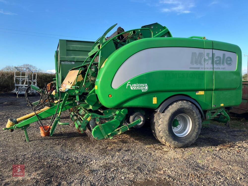 2016 MCHALE FUSION VARIO BALE WRAPPER