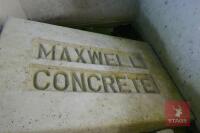 NEW 30G MAXWELL CONCRETE WATER TROUGH - 7