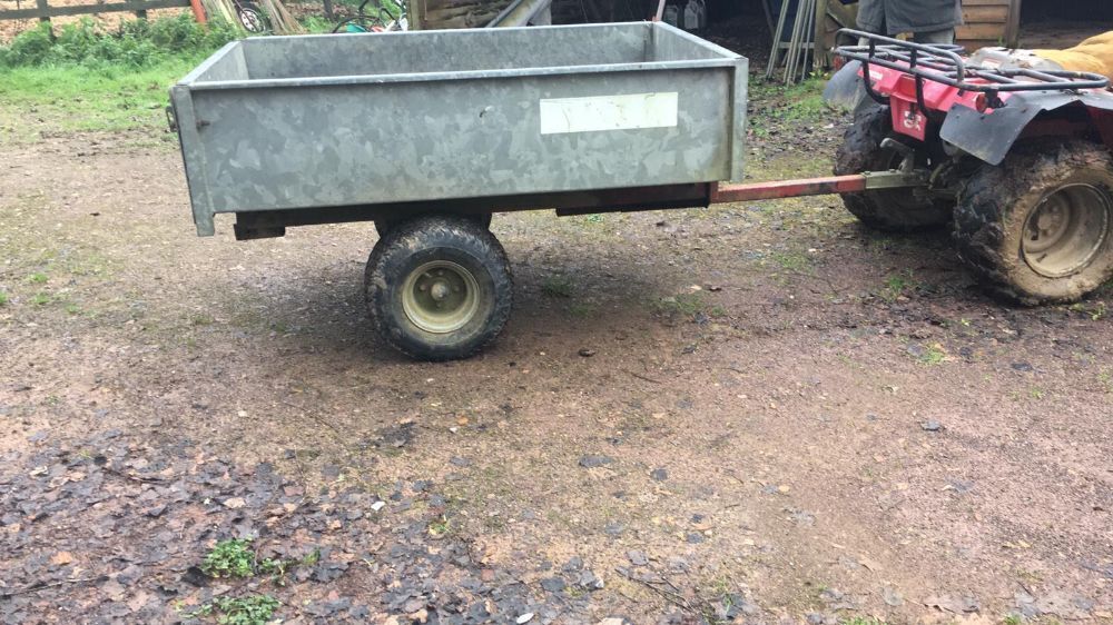 GALVANISED ATV TRAILER