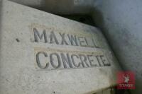 NEW 15G MAXWELL CONCRETE WATER TROUGH - 4