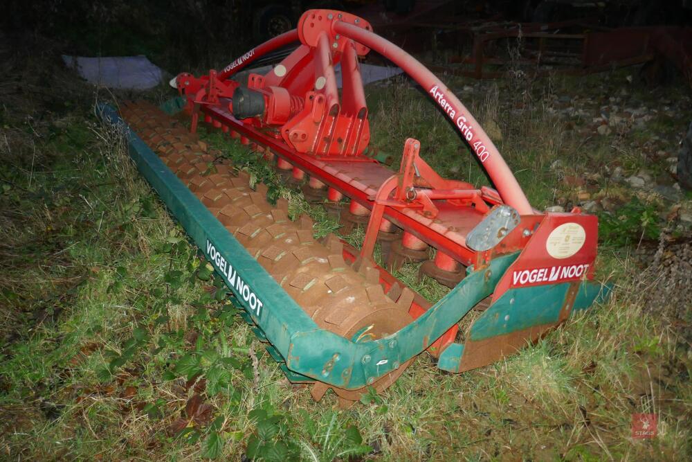 2012 VOGEL NOOT ARTERRA POWER HARROW