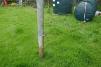 6' ROUND GALVANISED HANGING POST - 2