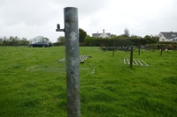 6' ROUND GALVANISED HANGING POST - 5