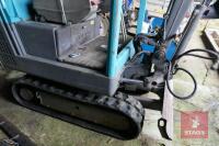 2005 VOLVO EC15B 1.5T MINI DIGGER - 14