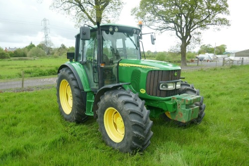 2002 JOHN DEERE 6420 4WD TRACTOR