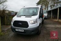 2015 FORD TRANSIT 350 LWB DROPSIDE LORRY - 2