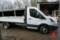 2015 FORD TRANSIT 350 LWB DROPSIDE LORRY - 5