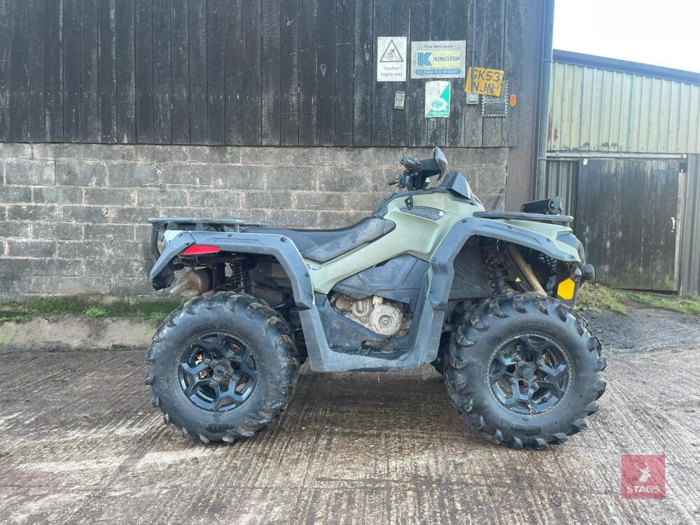 2018 CAN-AM OUTLANDER PRO 450CC ATV