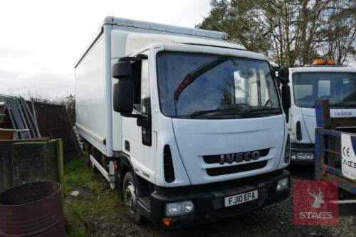 2010 IVECO EURO5-EEV BOX VAN