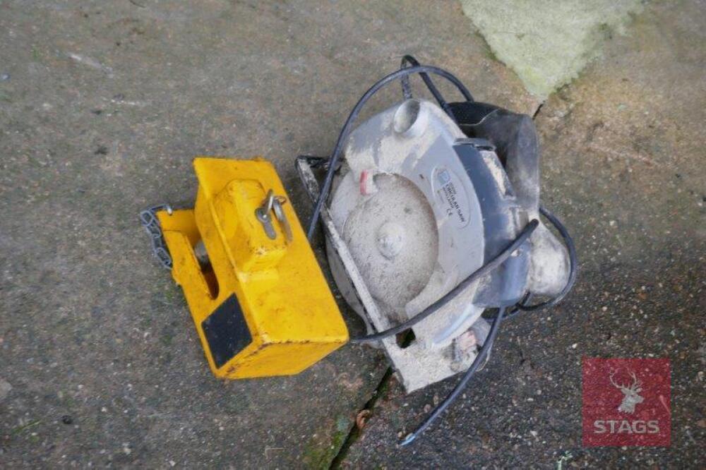 1200W CIRCULAR SAW (S/R) & TRAILER LOCK