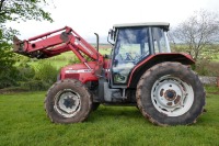 2002 MASSEY FERGUSON 4345 4WD C/W LOADER - 2