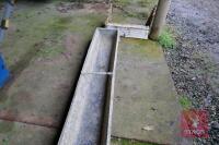 9' GALV GROUND FEED TROUGHS - 4