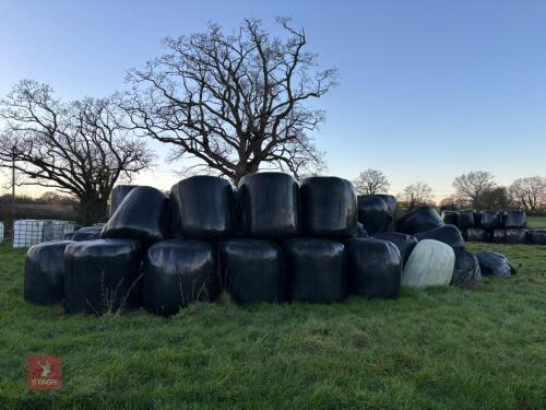 50 ROUND BALES OF SILAGE BIDS PER BALE