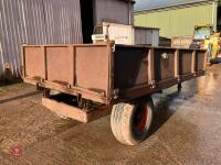 12' SINGLE AXLE TIPPING TRIALER - 11